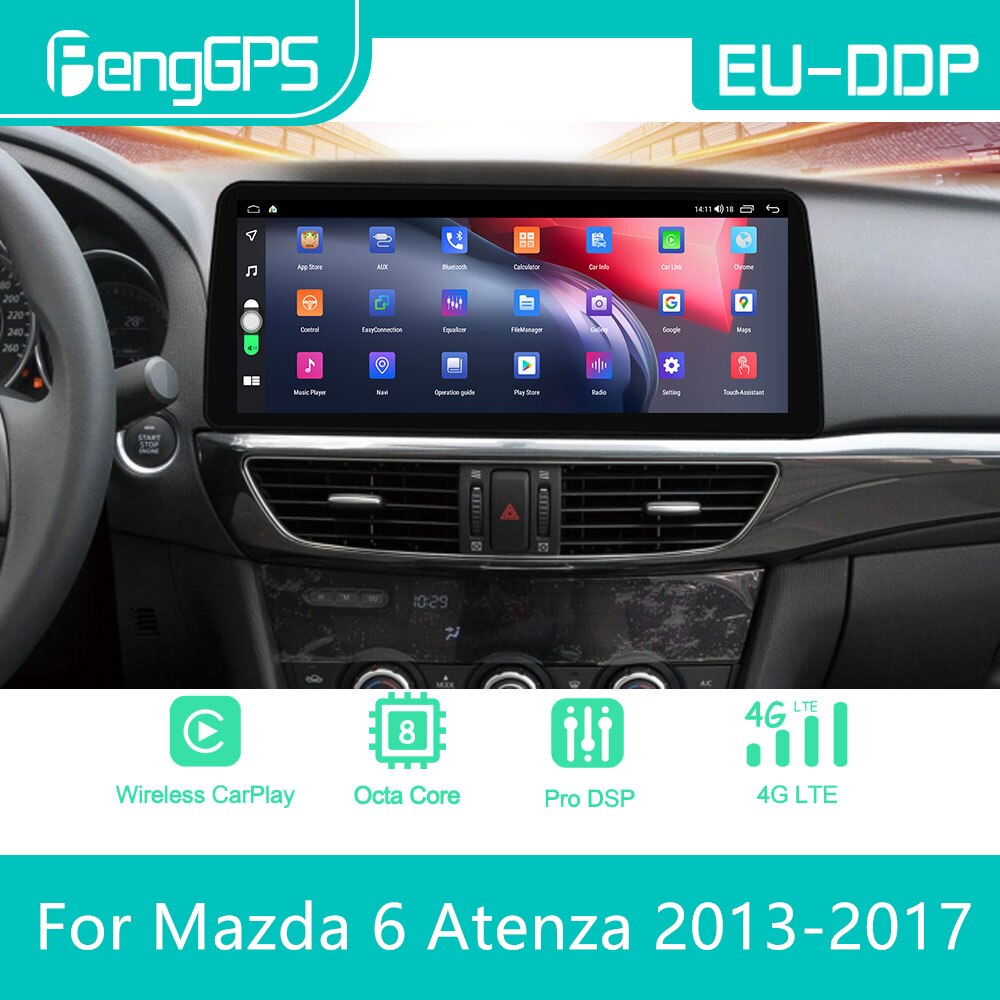 12.3 inch For Mazda 6 Atenza 2013 2014 2015 2016 2017 ȵ..